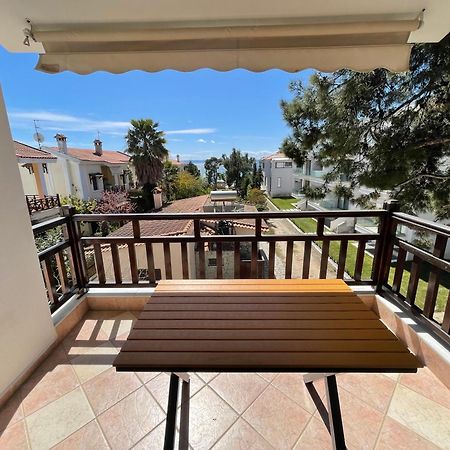 Galazia Akti Seaside Apartments Nikiti  Esterno foto